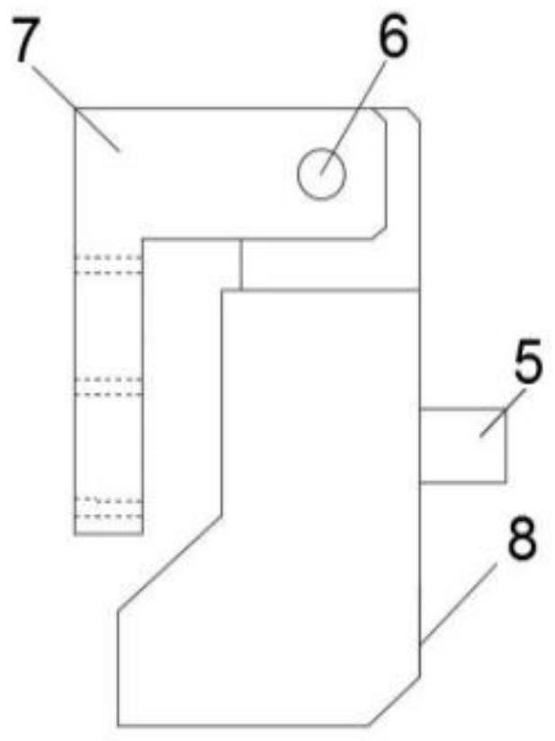 Blasting vibration simulation impact device for shear rheological test