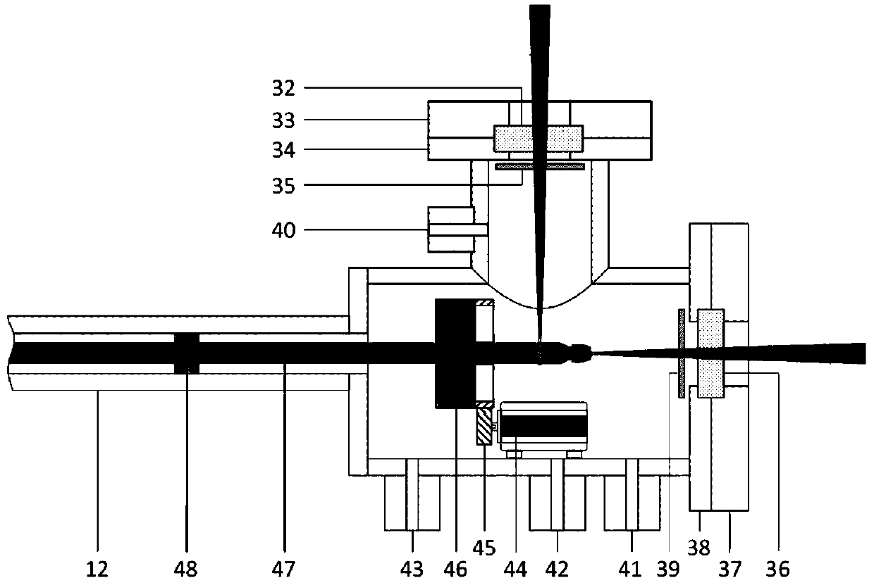 A complete set of welding equipment for high-pressure helium filling and laser welding of nuclear fuel rod cladding