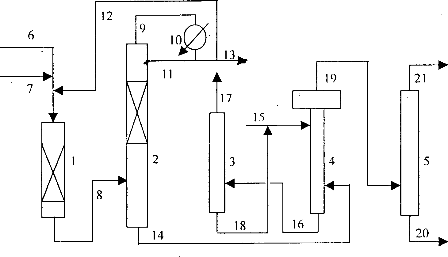Method of producing diisobutylene using mixed C4