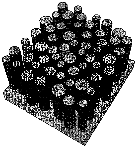 Silicon material with nano-structure surface and manufacturing method thereof