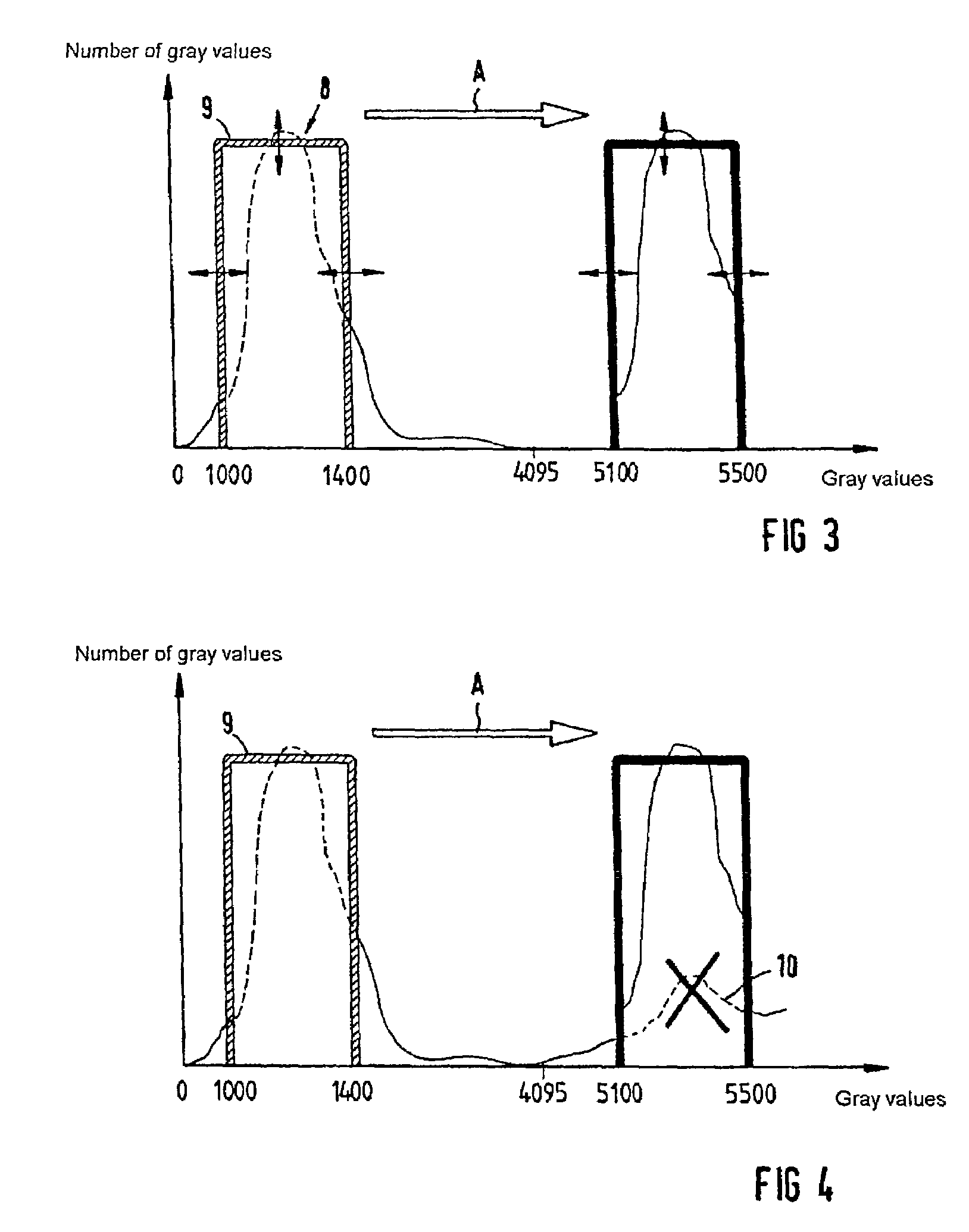 Device for processing images, in particular medical images