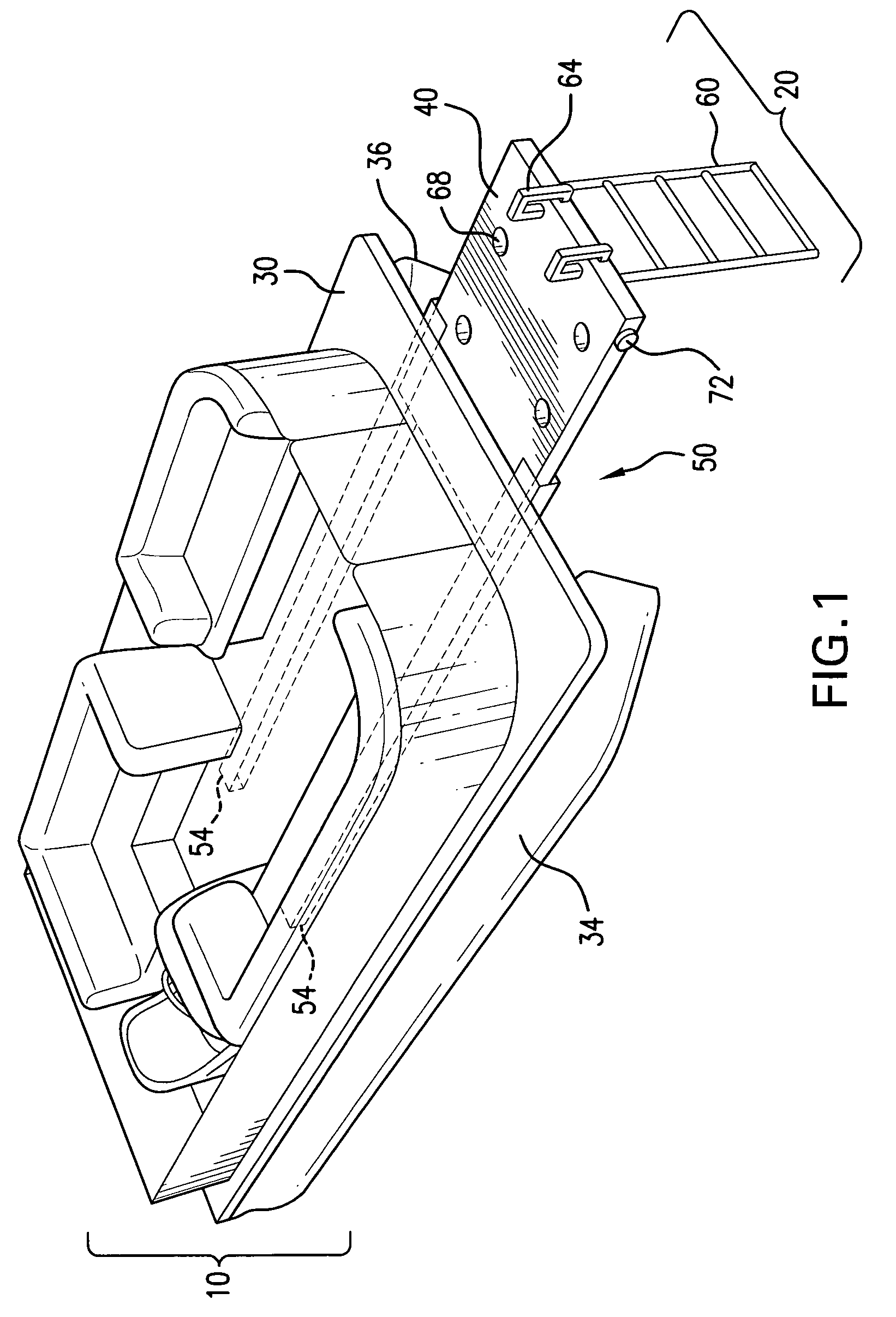 Floating deck apparatus for a pontoon boat