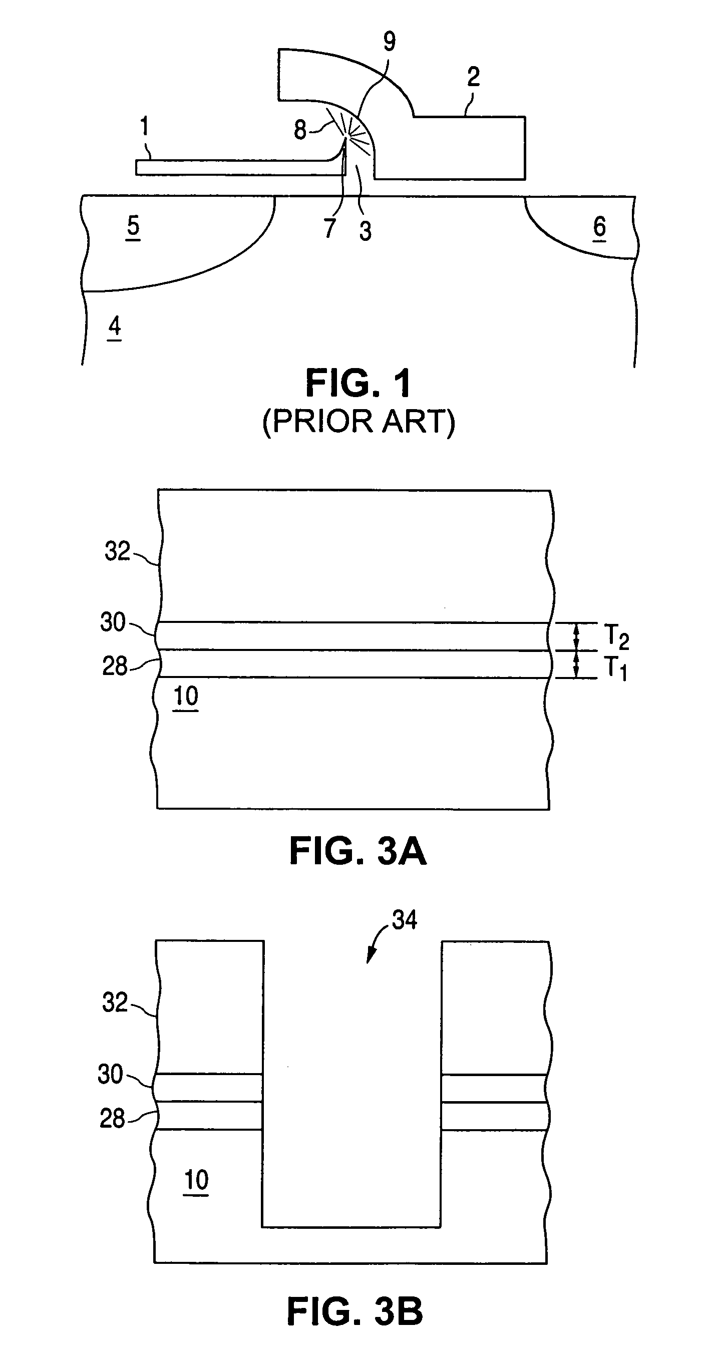 Semiconductor memory array of floating gate memory cells with buried floating gate, pointed floating gate and pointed channel region