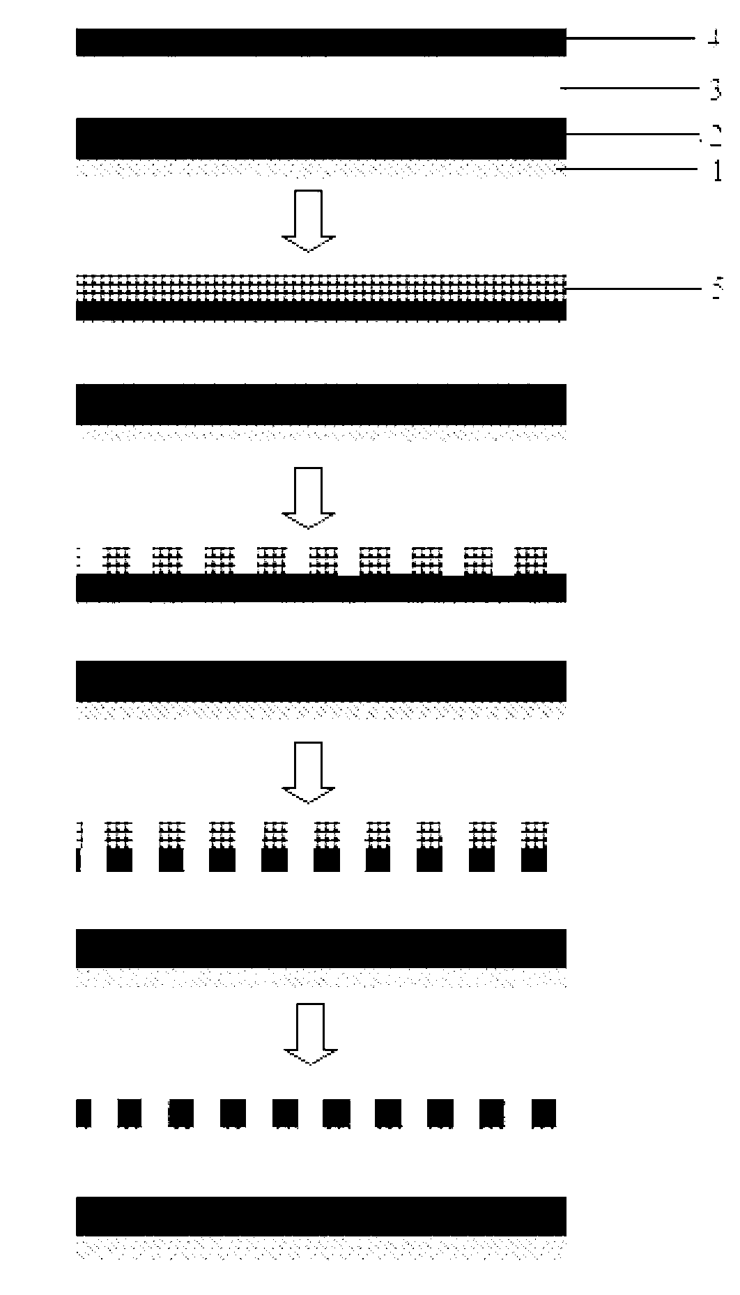 Surface-plasma-based infrared photon absorption device of composite resonator