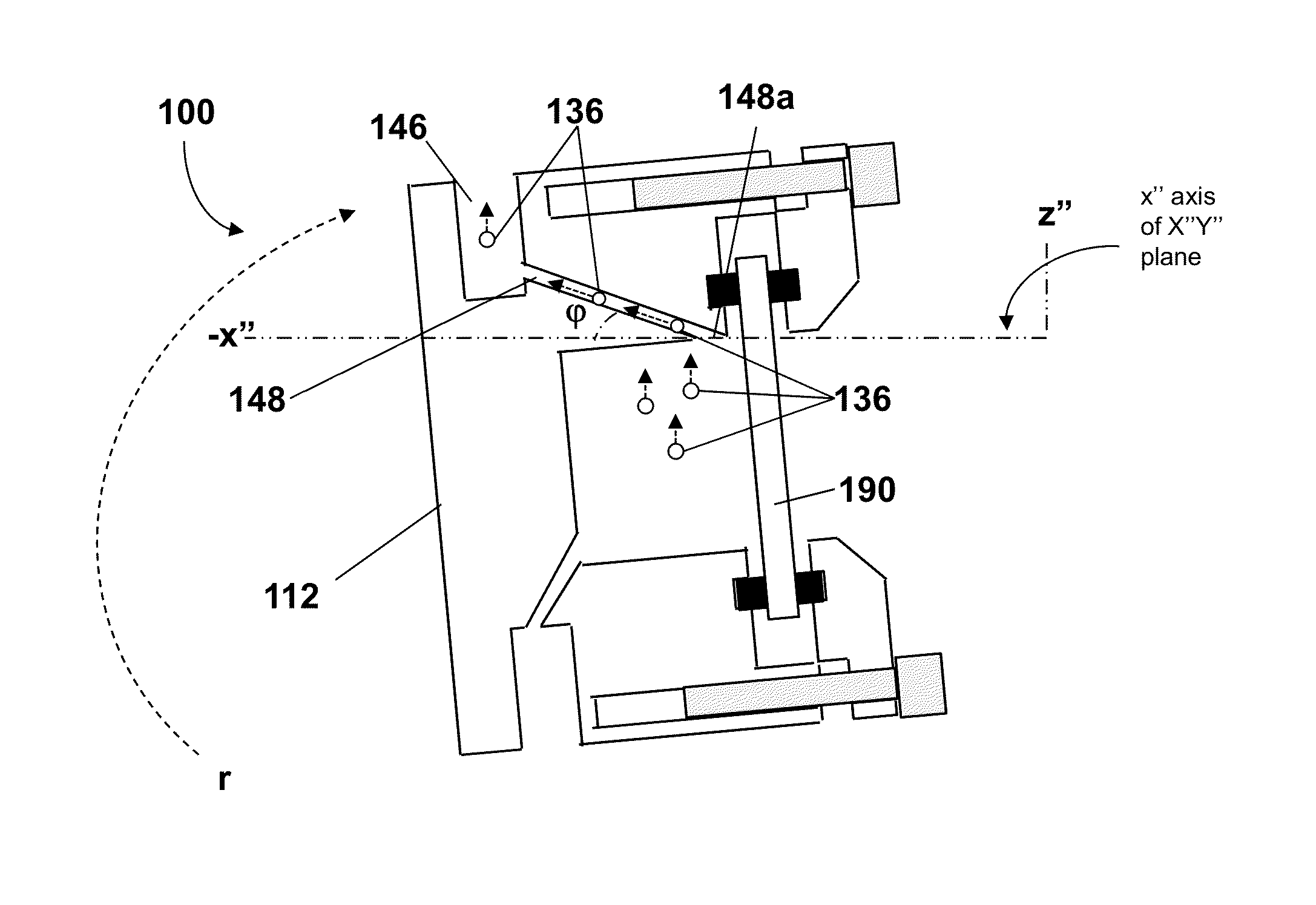 Permeability flow cell and hydraulic conductance system