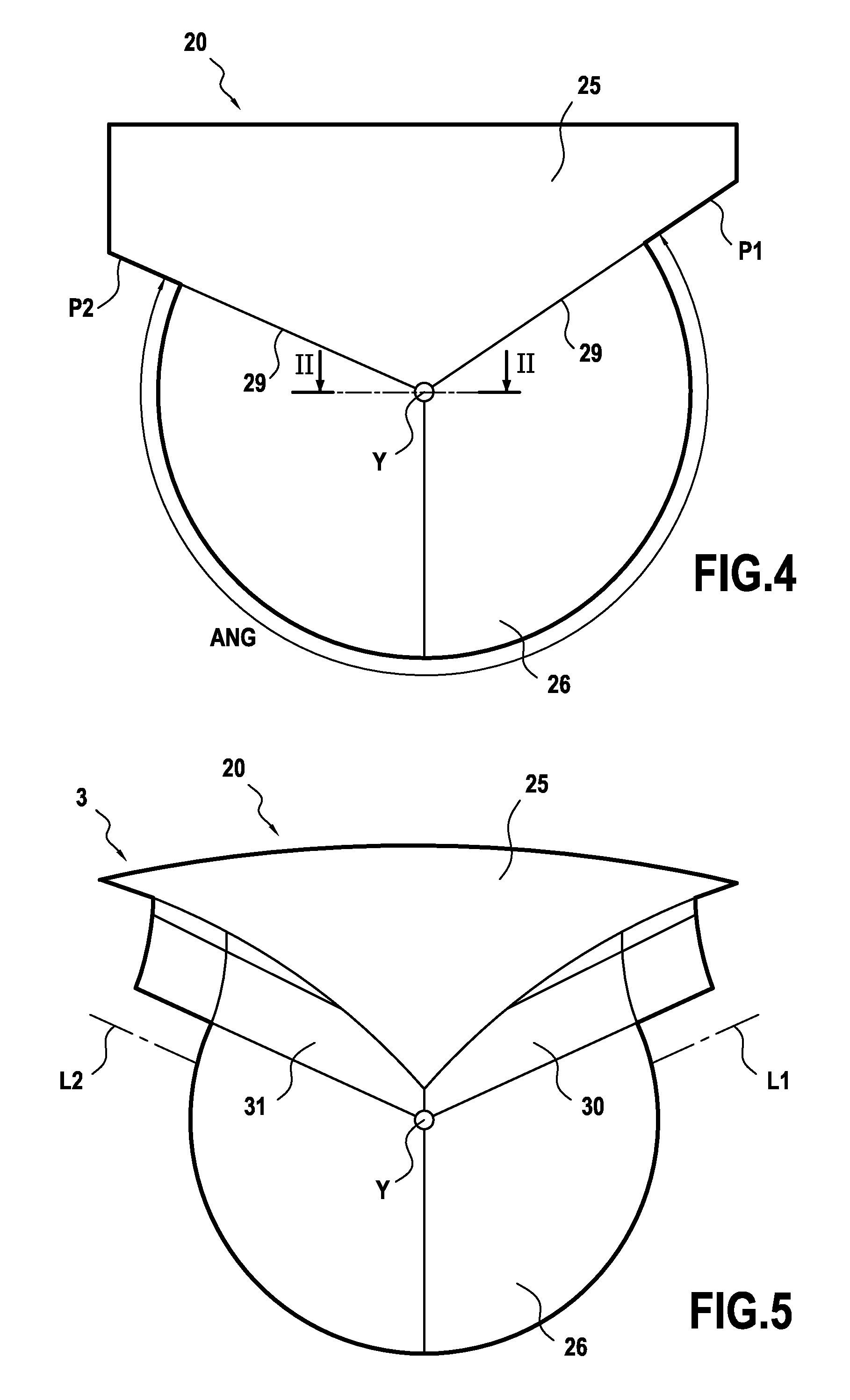 Light guide with coupling portion having a plurality of reflective facets