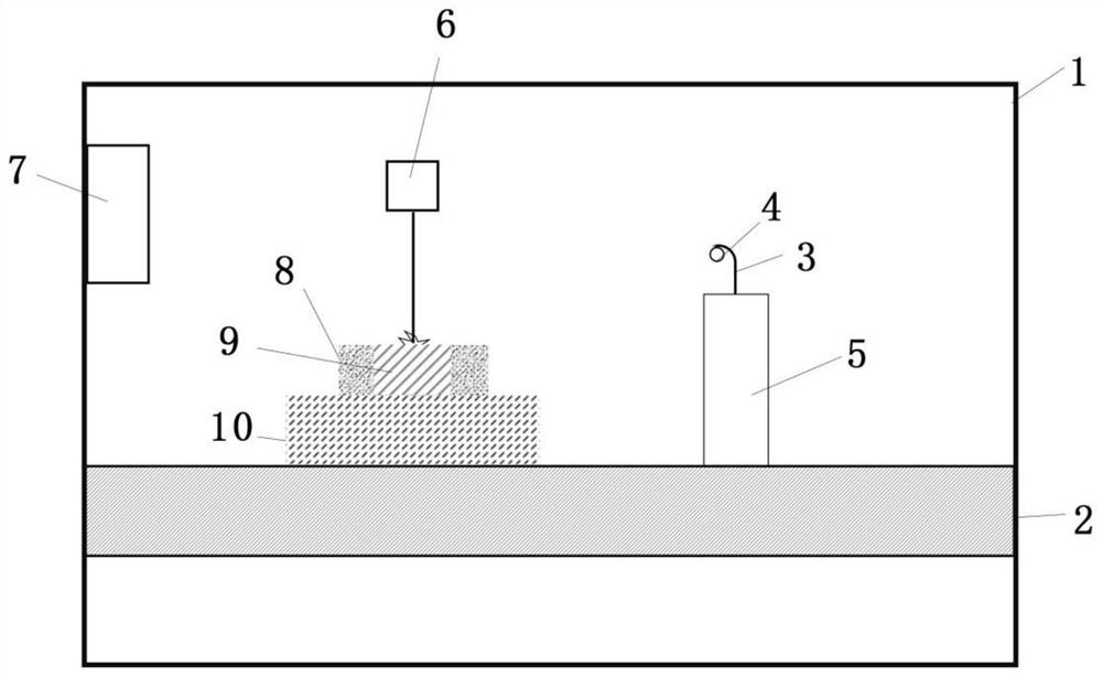 Preparation method of laser additive manufacturing hot crack sensitive material based on infrared auxiliary preheating