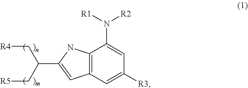 Indole compound as inhibitor of necrosis