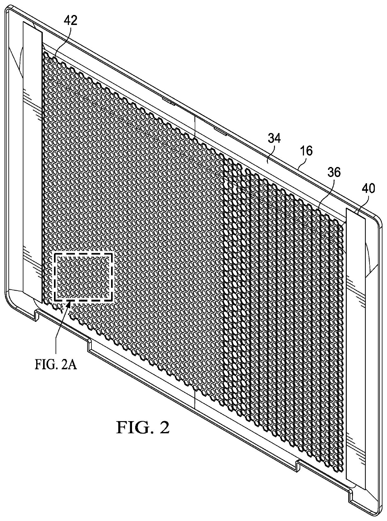 Ultra thin information handling system housing with hybrid assembly
