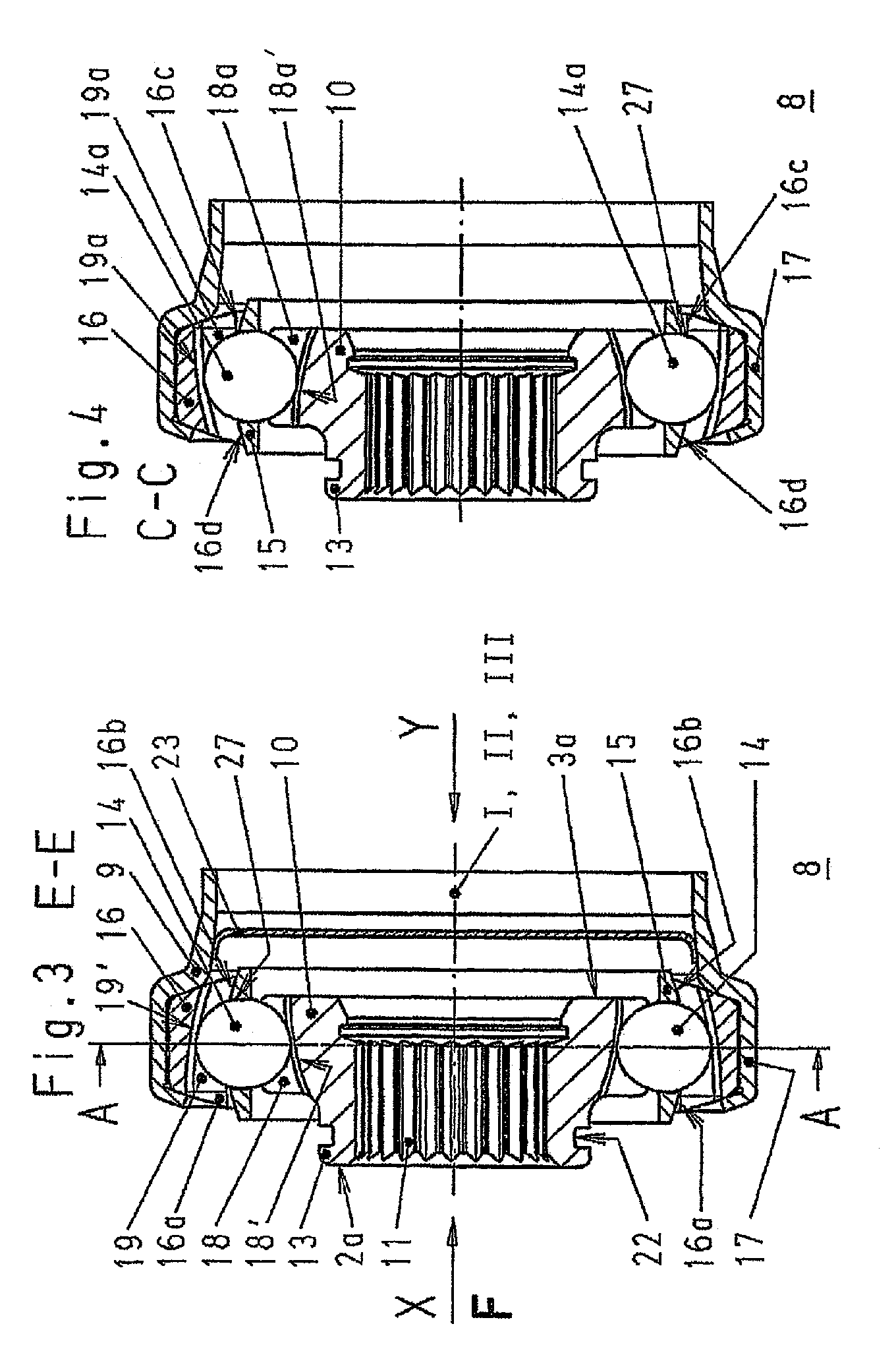 Torque Transmission Device Useful as a Fixed Constant Velocity Ball Joint Constructed as an Opposed Track Joint and Method for Producing Such a Joint
