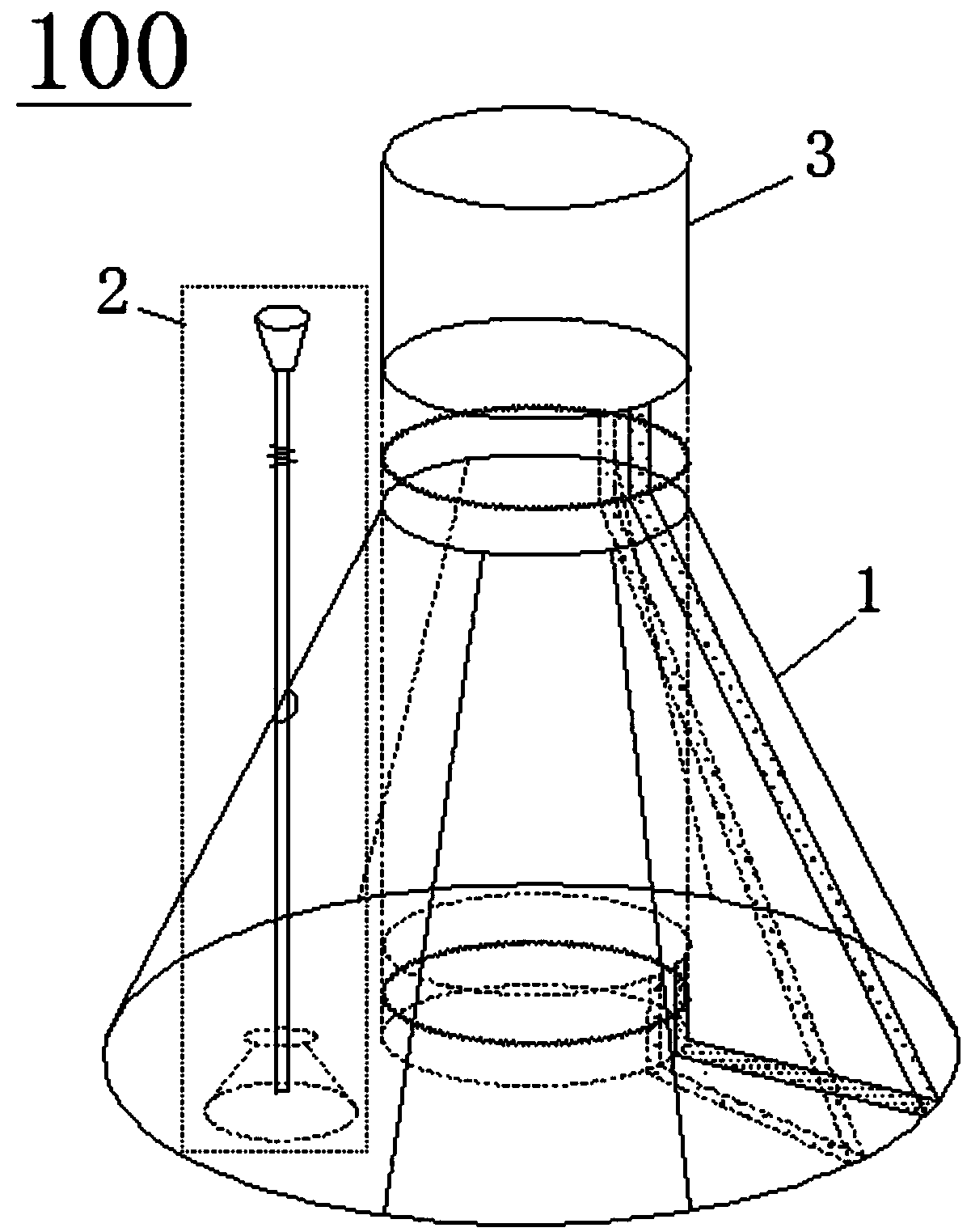 A kind of smoke agent, smoke device and method for rapid control of water lice