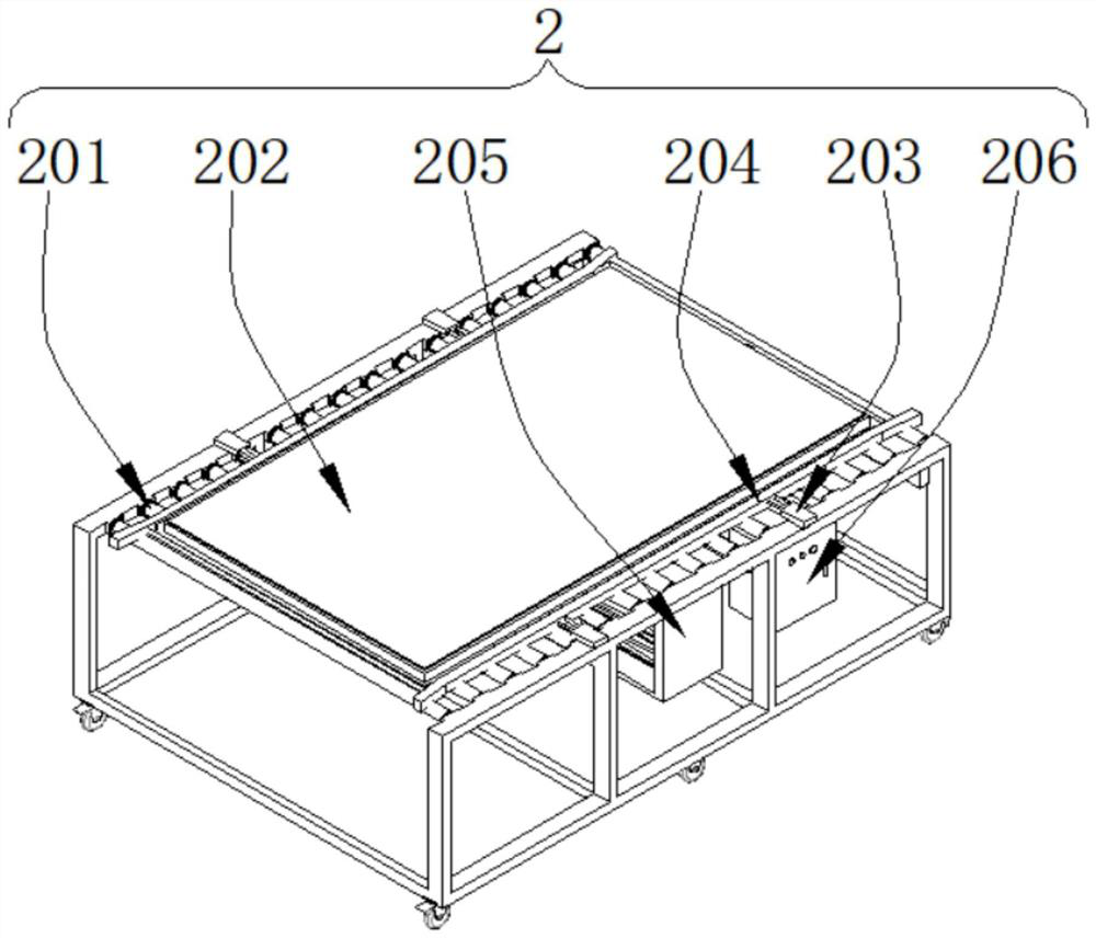 Automatic production equipment capable of realizing glass grabbing