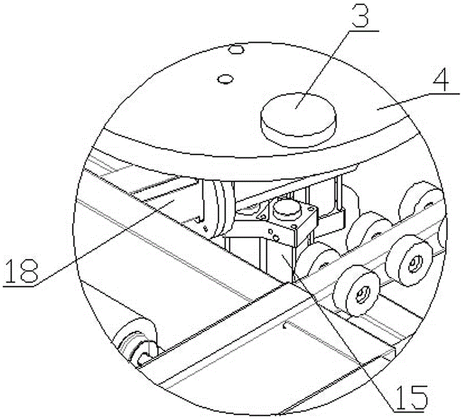 90-degree plate rotating machine