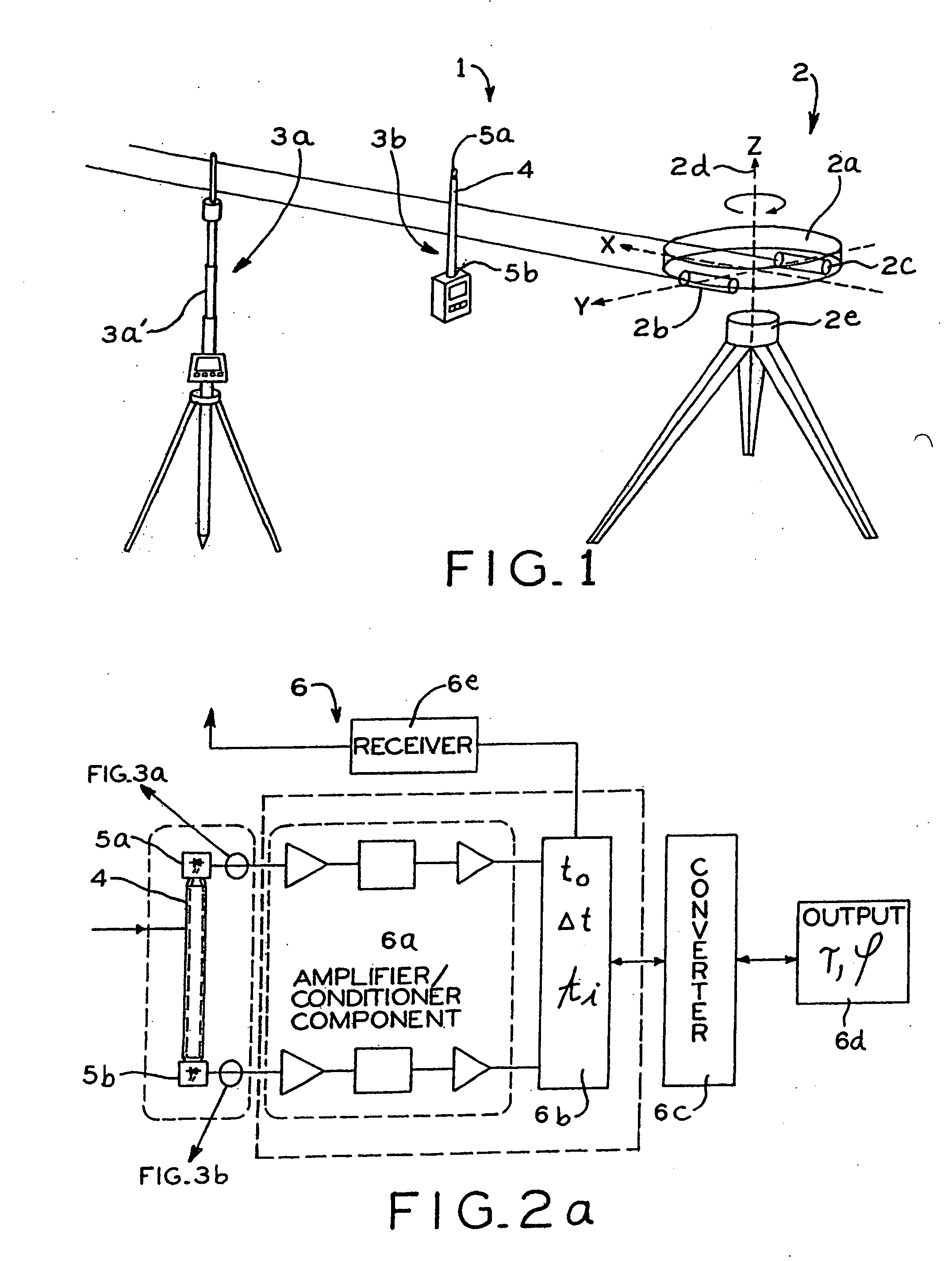 Measuring device and measuring method for determining distance and/or position