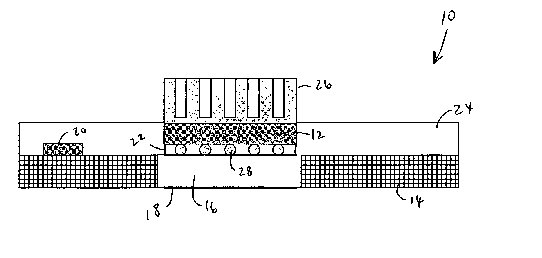 Microsystem packaging and associated methods