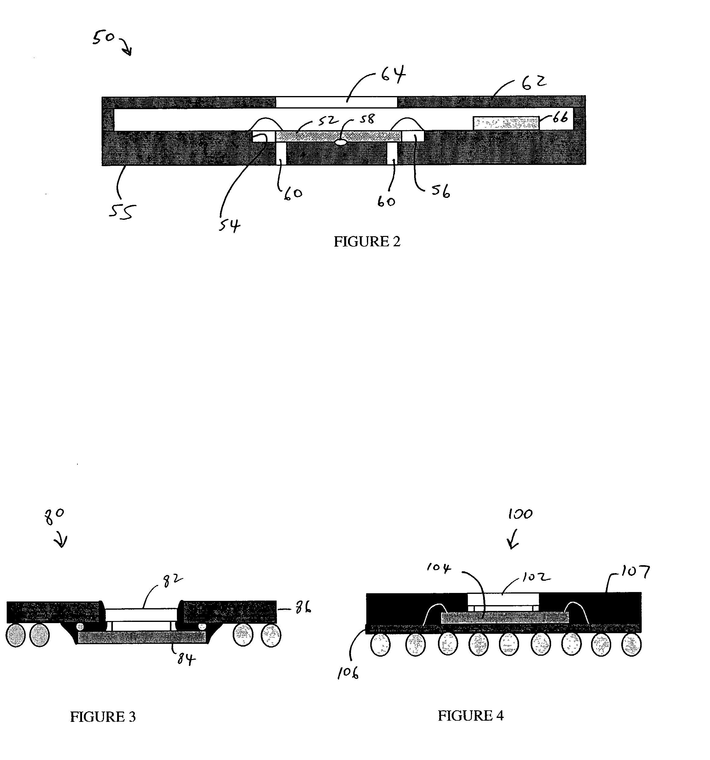 Microsystem packaging and associated methods