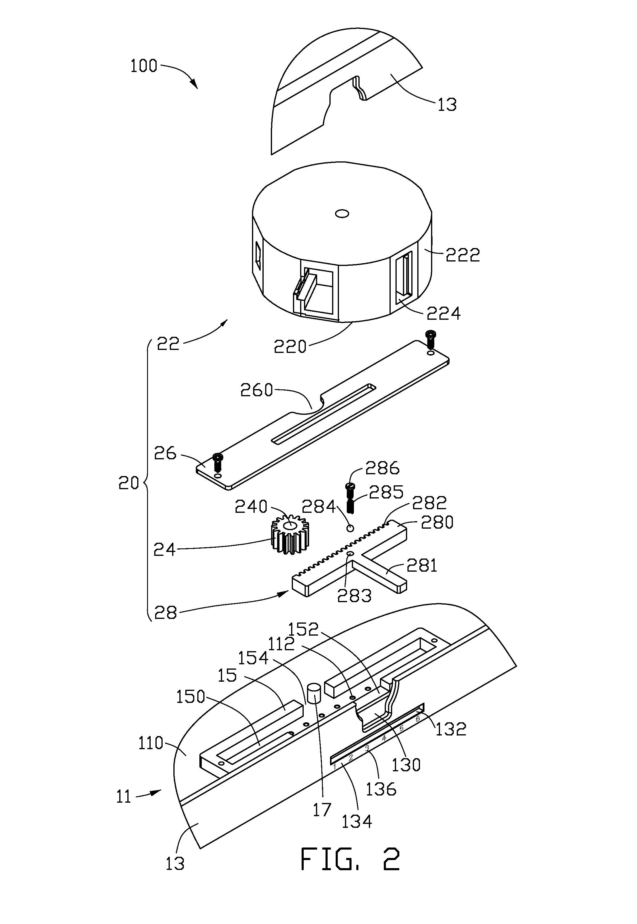 Connecting device and electronic device having same