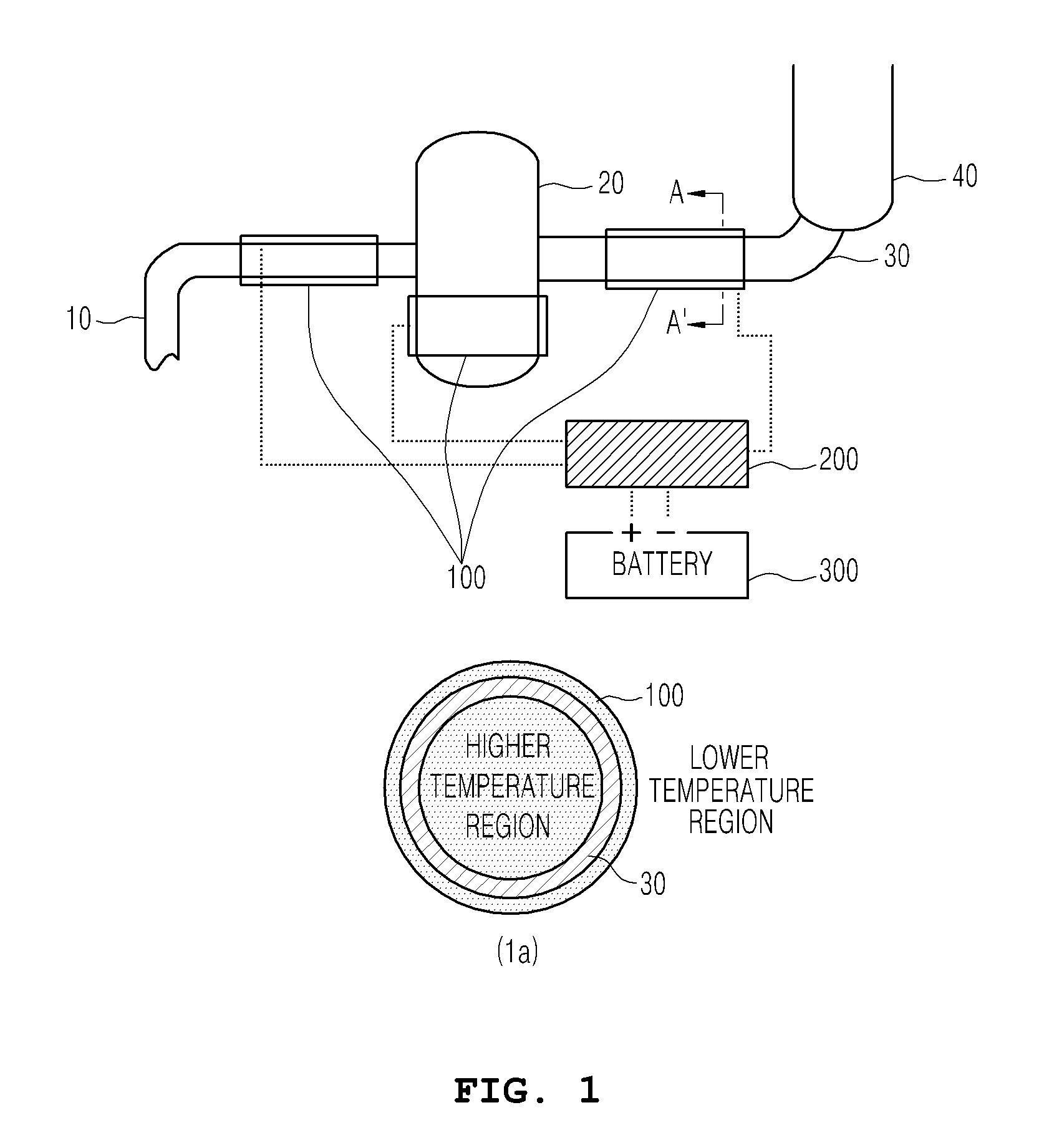 Apparatus for charging emergency battery using thermoelectric generation device in nuclear power plant