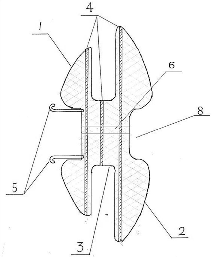 Hook connection type puncturable trans-catheter conveying atrial wall occluder device system