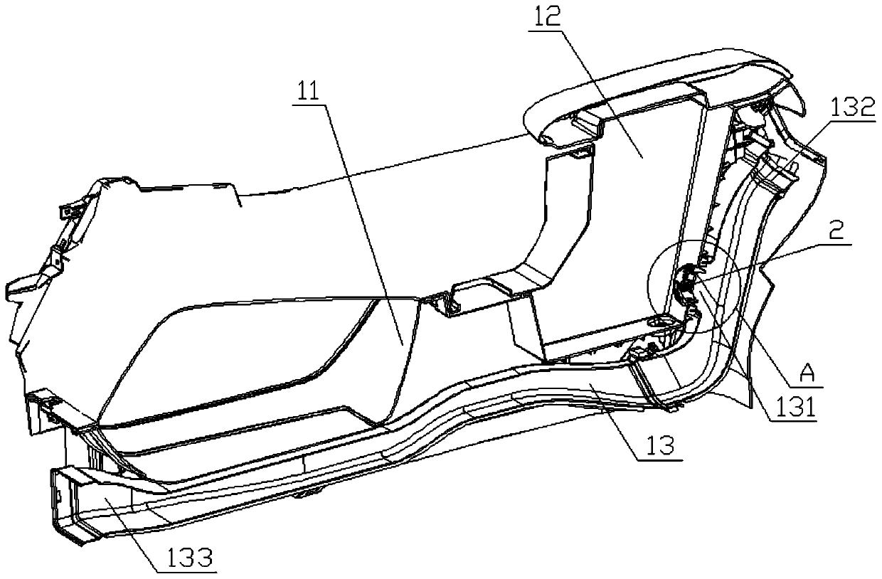 Air outlet assembly, handrail box and vehicle