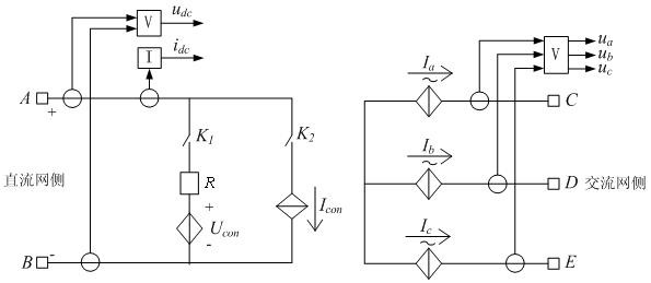 AC-DC bidirectional converter simulation method suitable for power flow simulation calculation