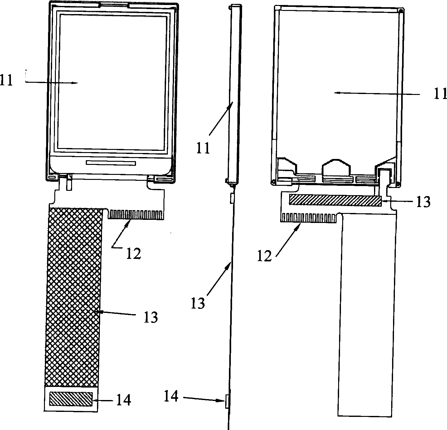 Slip cover terminal and mounting method thereof