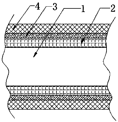 Crosslinked PVD hard coating high-speed cutting tool and manufacturing method