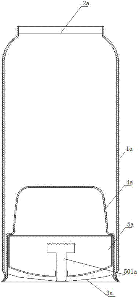 Beverage can with automatic heating device