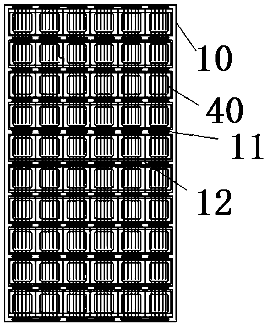 Photovoltaic module electrical performance test system and test method