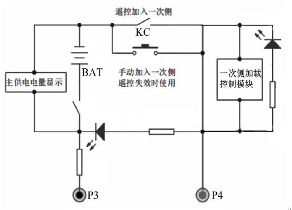 A polarity detection device for a current transformer