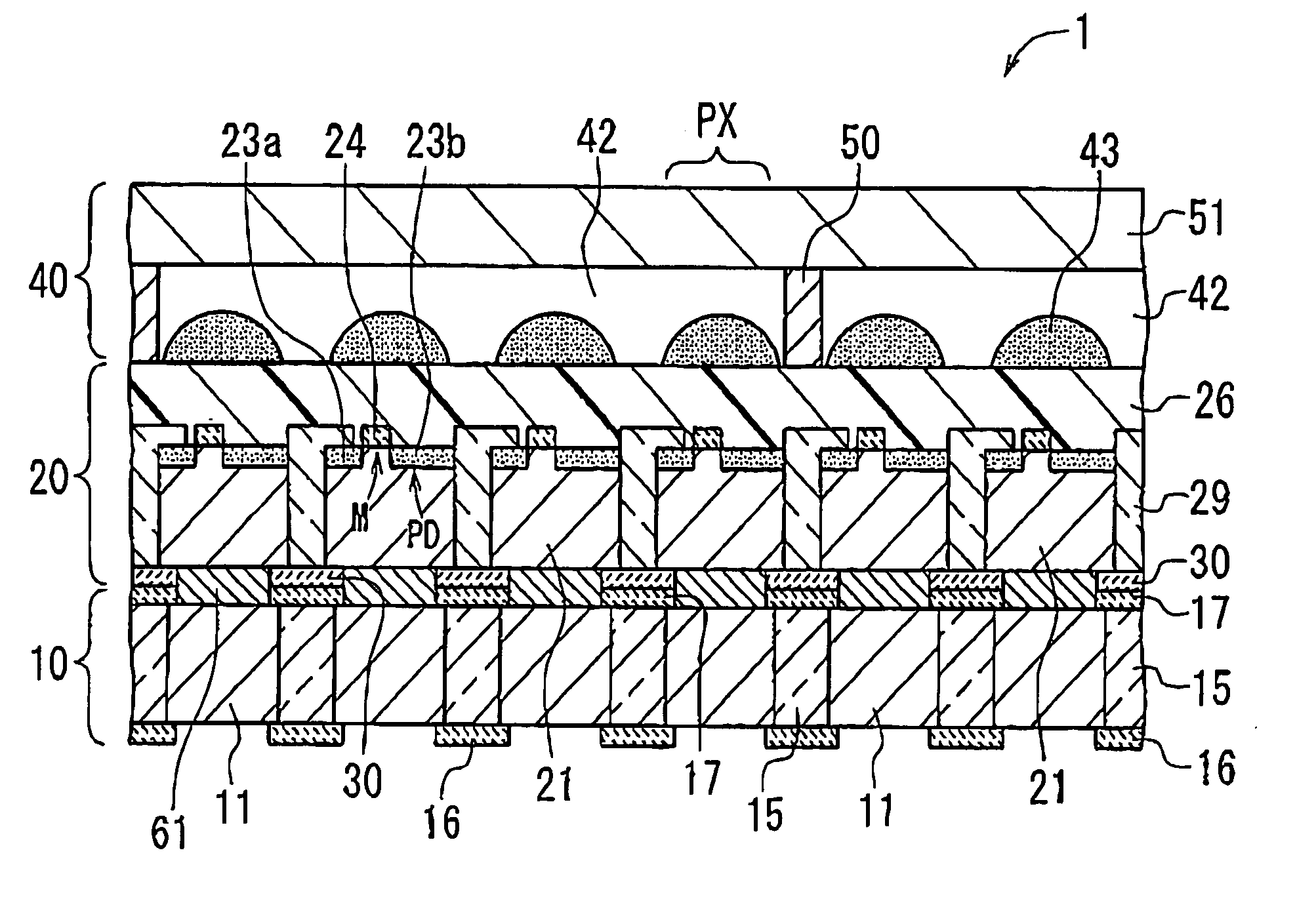 Solid-state image sensor and its production method