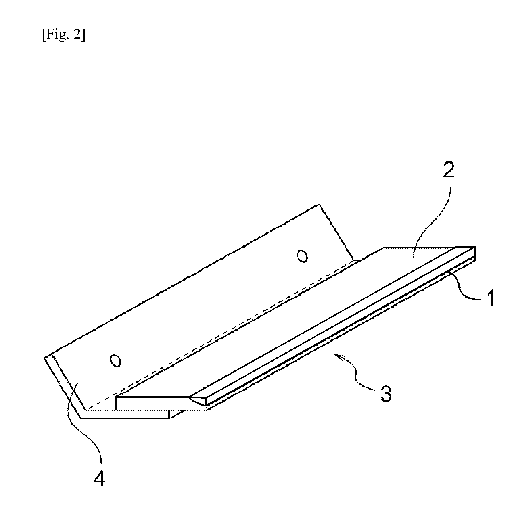 Blade for electrophotographic device with elastic rubber member constituted by edge/nip and base portions of different materials