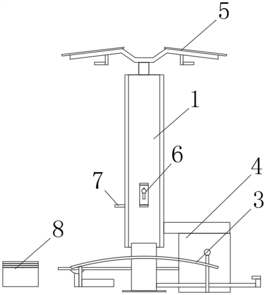 Outdoor intelligent integrated physique tester