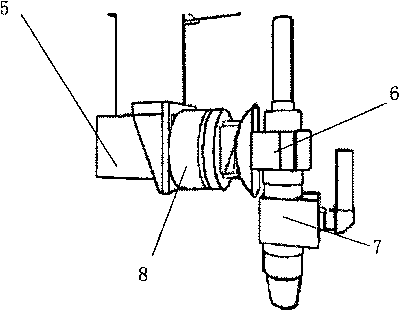 Dummy laser processing procedure geometric simulation method