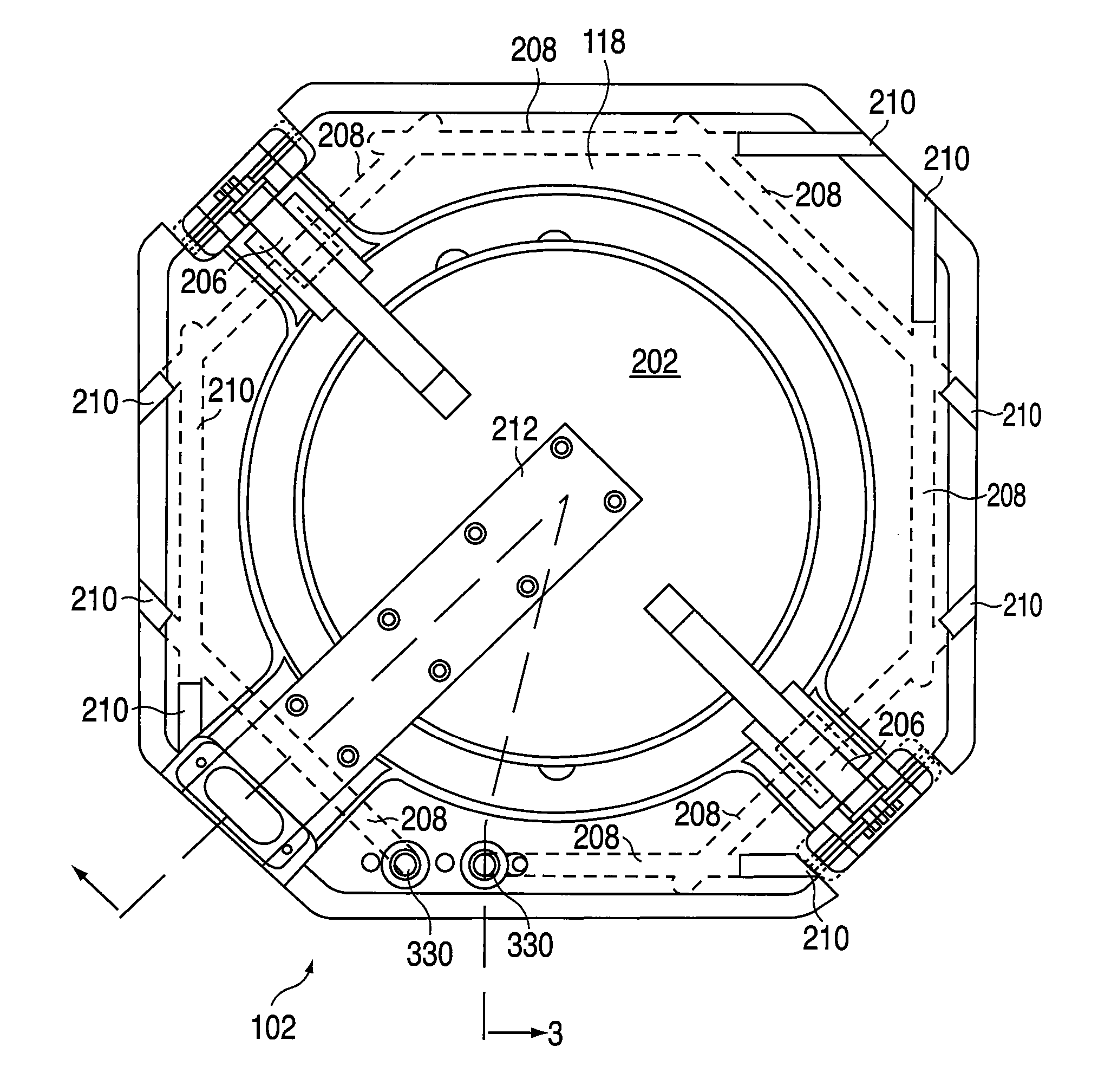Temperature controlled semiconductor processing chamber liner