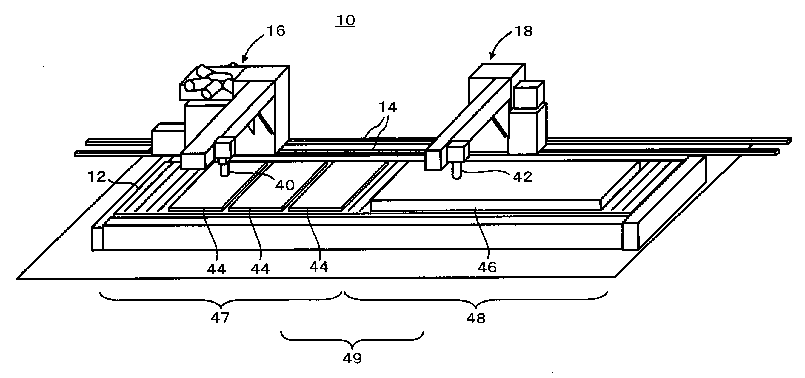 Multiple Thermal Cutting Device and Multiple Thermal Cutting Method