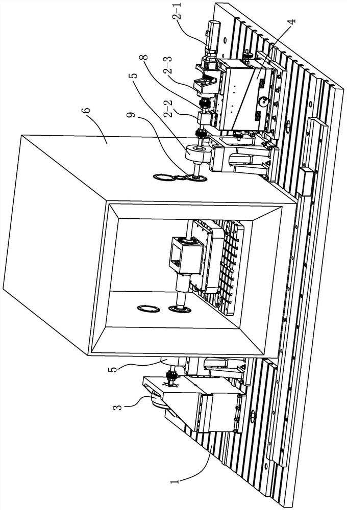 A high and low temperature test device for torque rotation stiffness