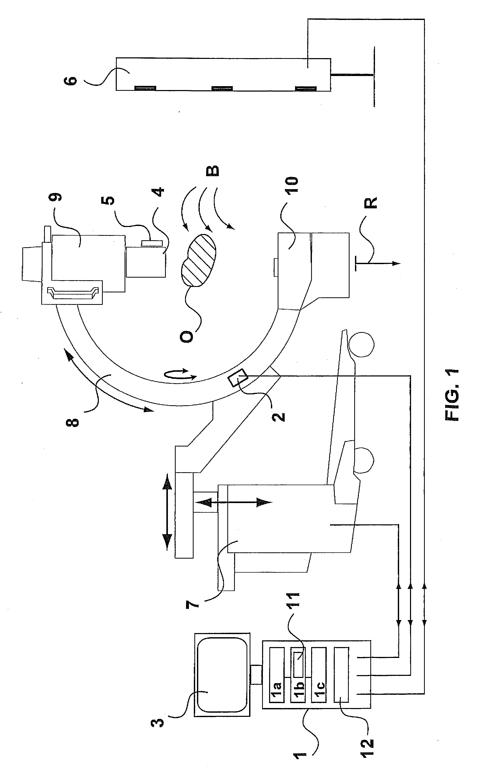 X-ray image recording system and x-ray recording method for recording image data with x-ray units for volume reconstruction