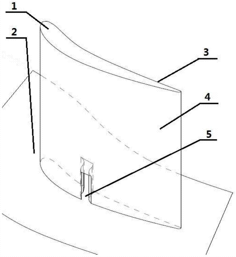 A stator blade cascade of an axial flow compressor