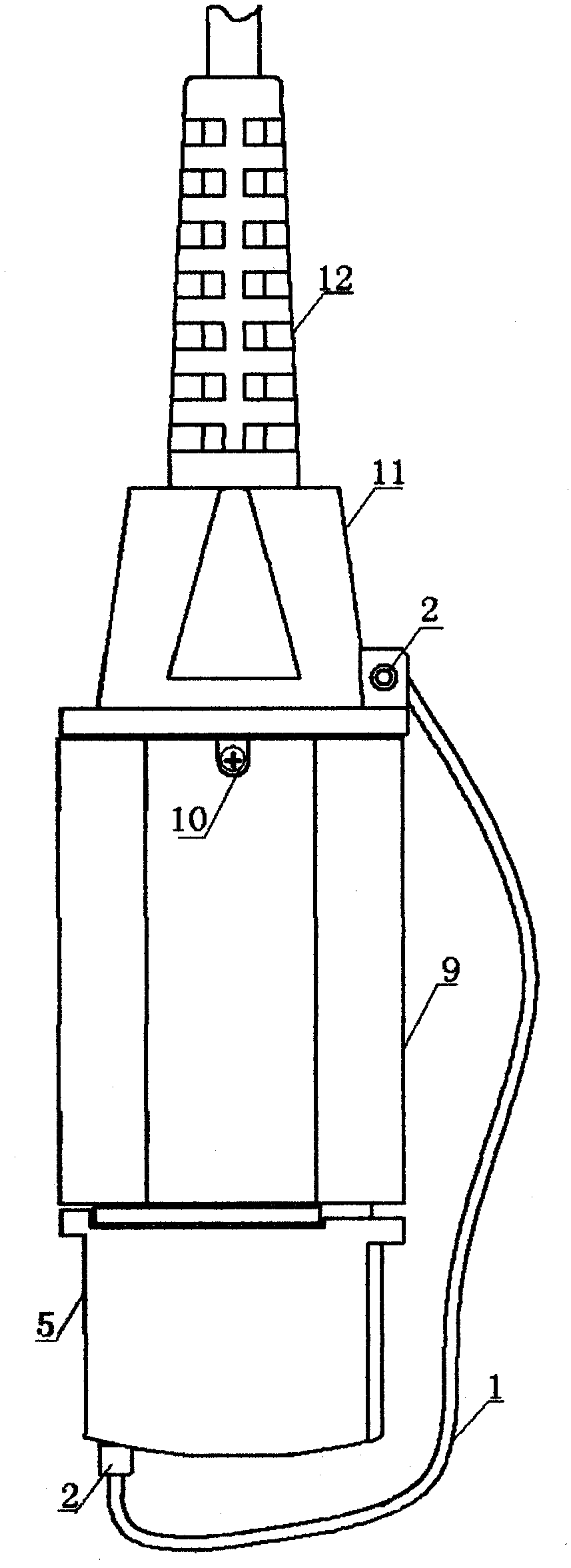 Quick-change connector for cable