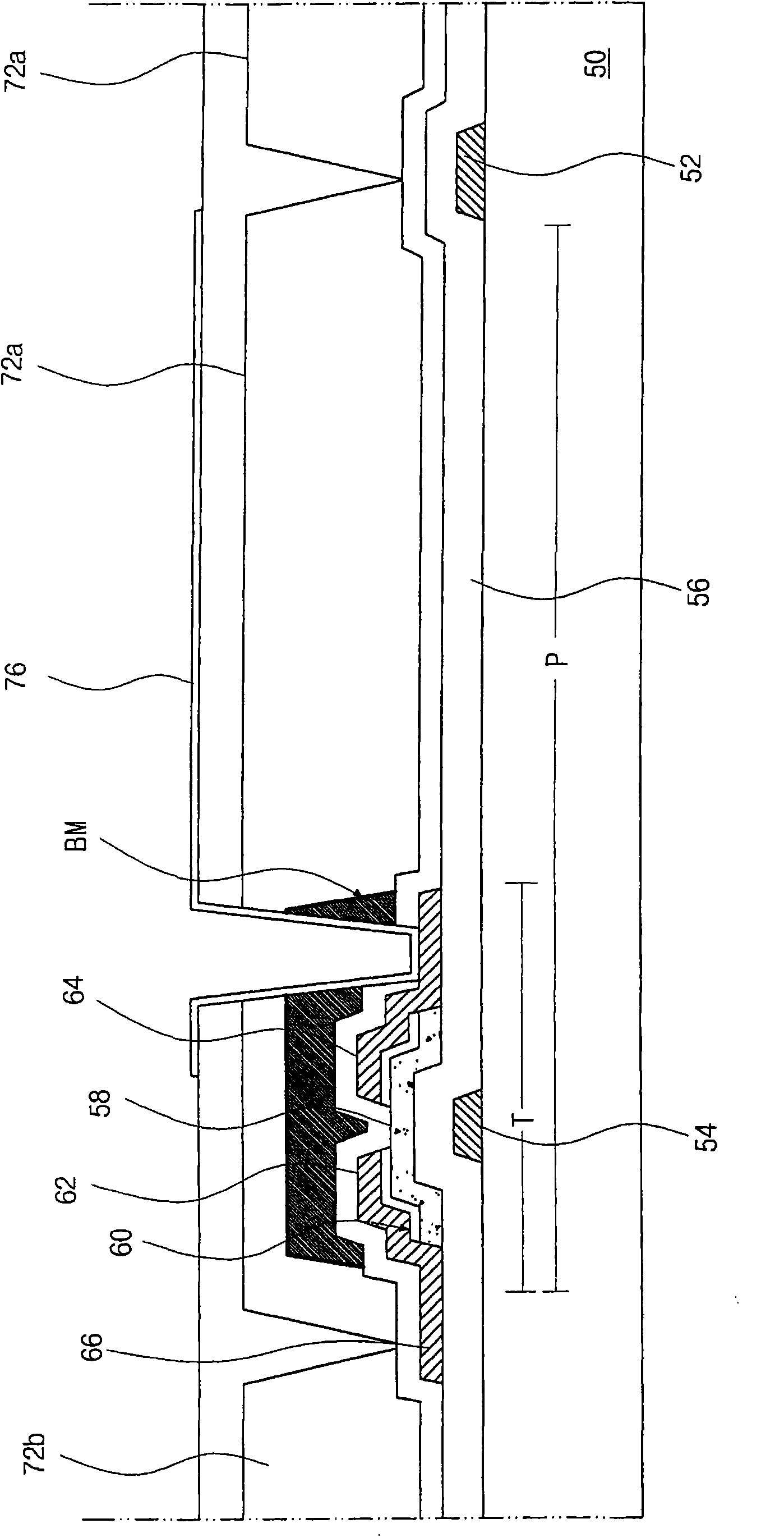 Array substrate for liquid crystal display device and manufacturing method of the same