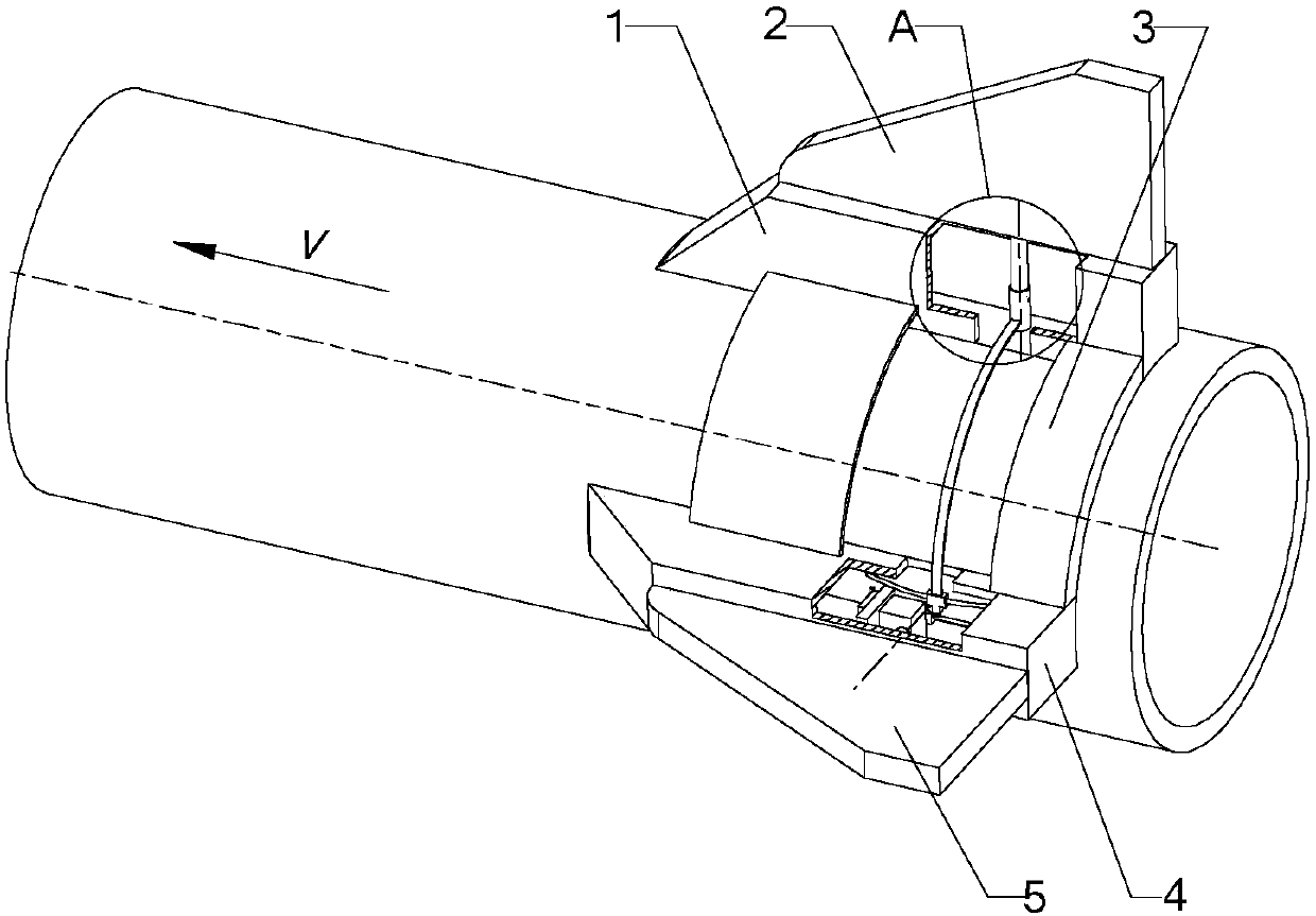 A missile rudder control mechanism