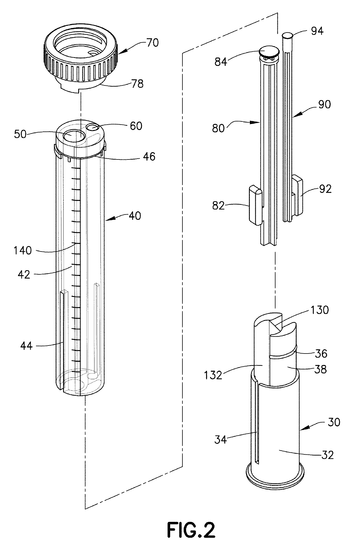 Device and kit for dosing and dispensing non-liquid medicine