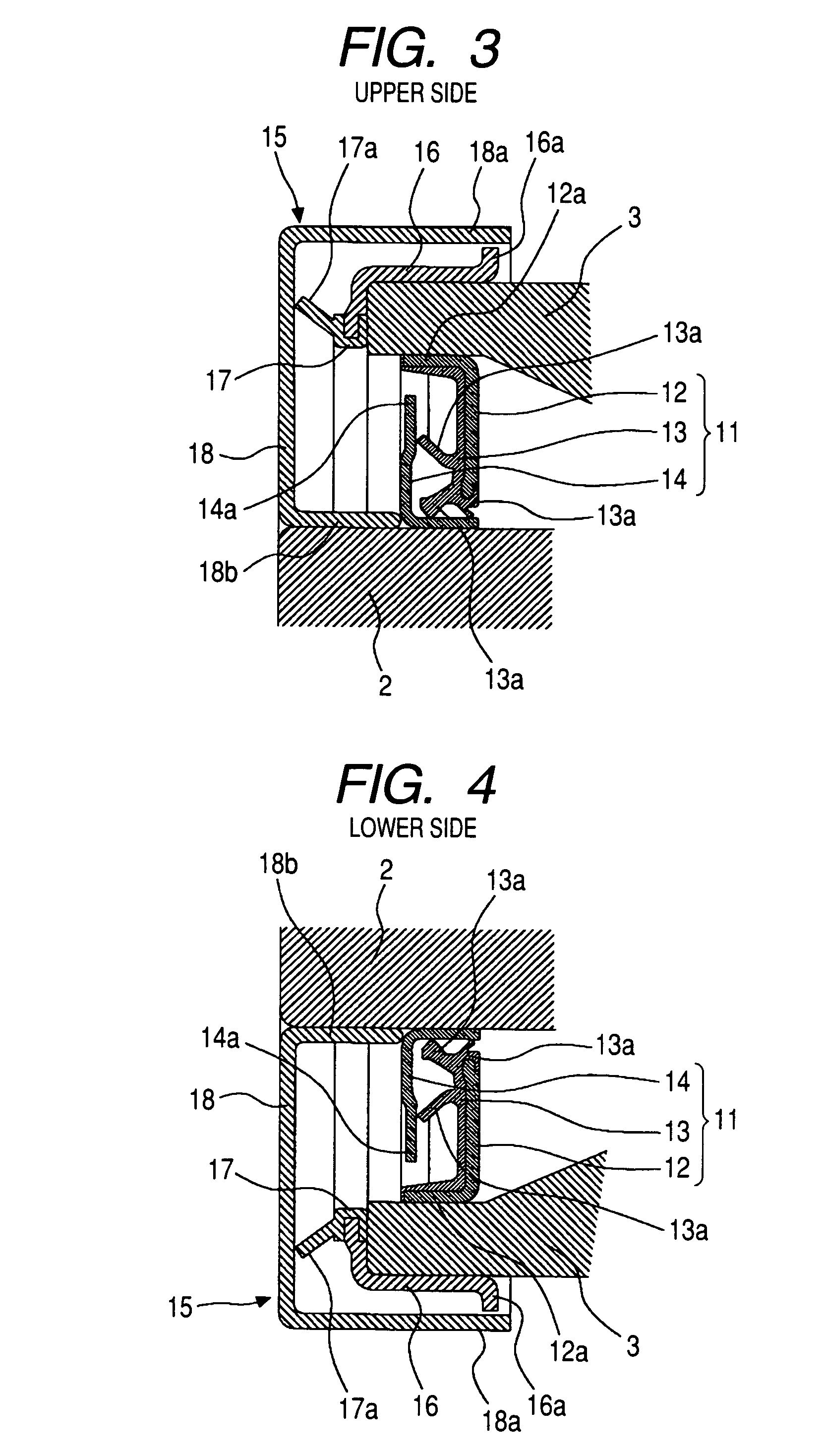 Bearing apparatus for axle