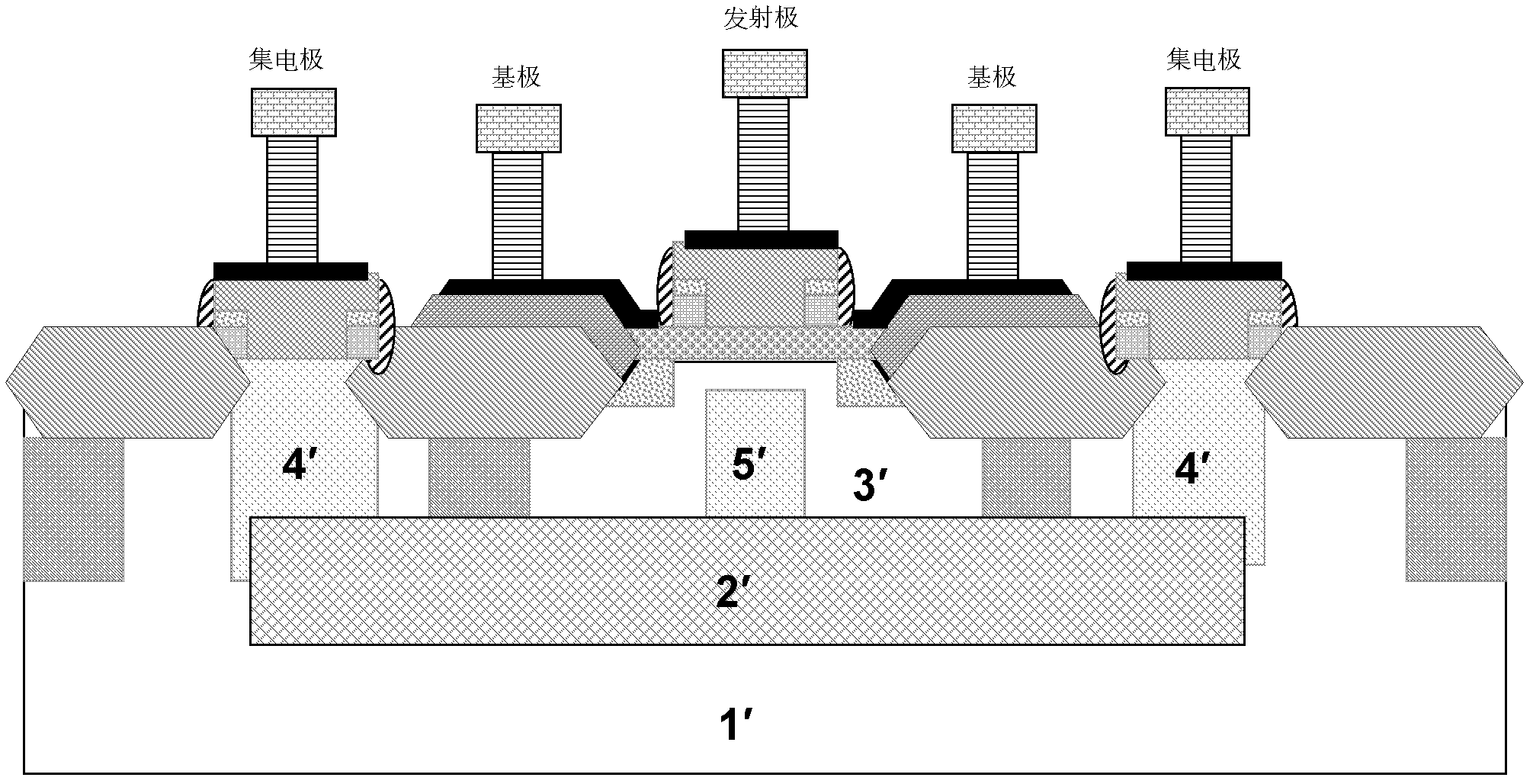 Germanium-silicon heterojunction bipolar transistor (HBT) single tube structure, manufacture method thereof and germanium-silicon HBT multi-finger structure