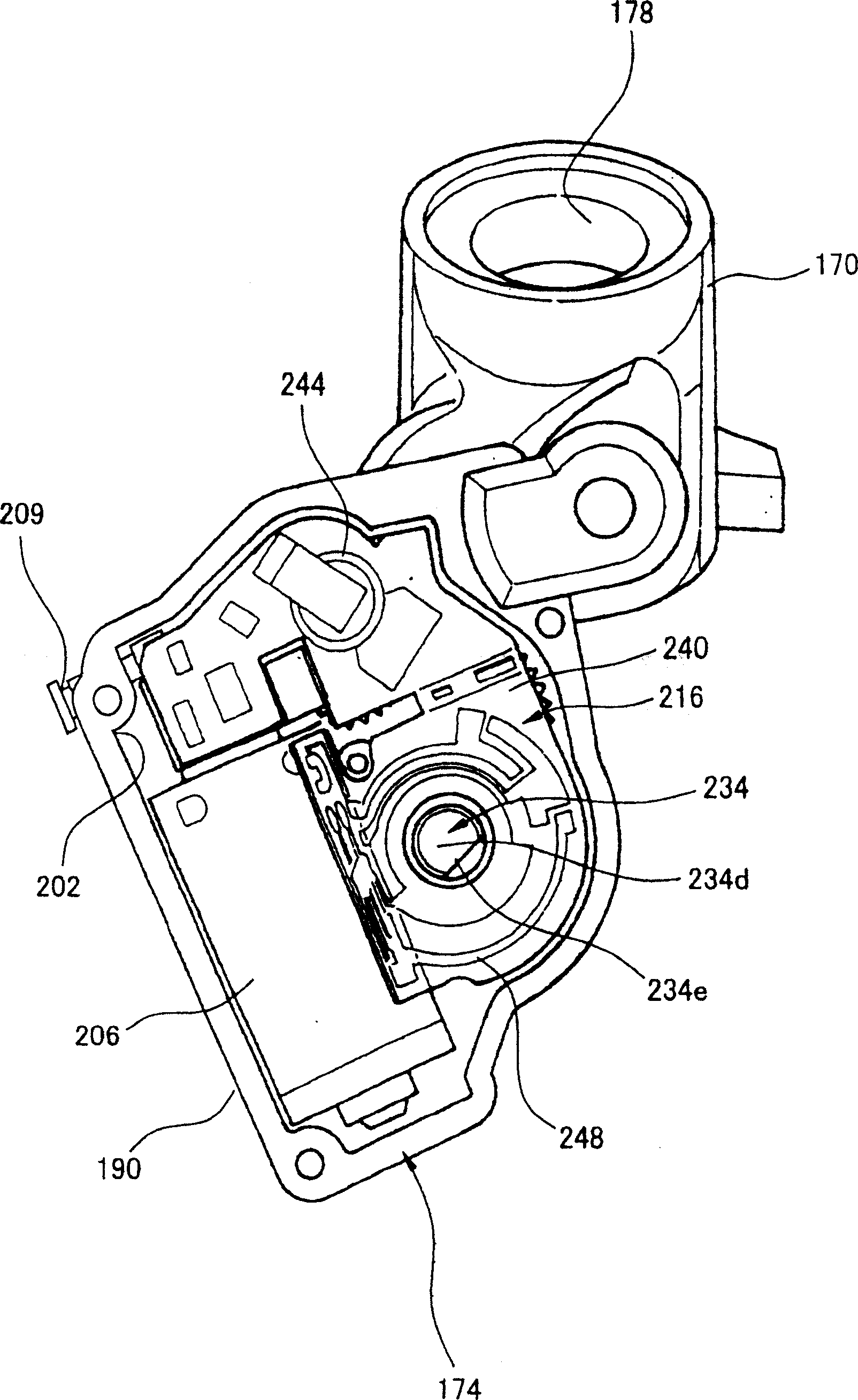 Electric driving apparatus for bicycle