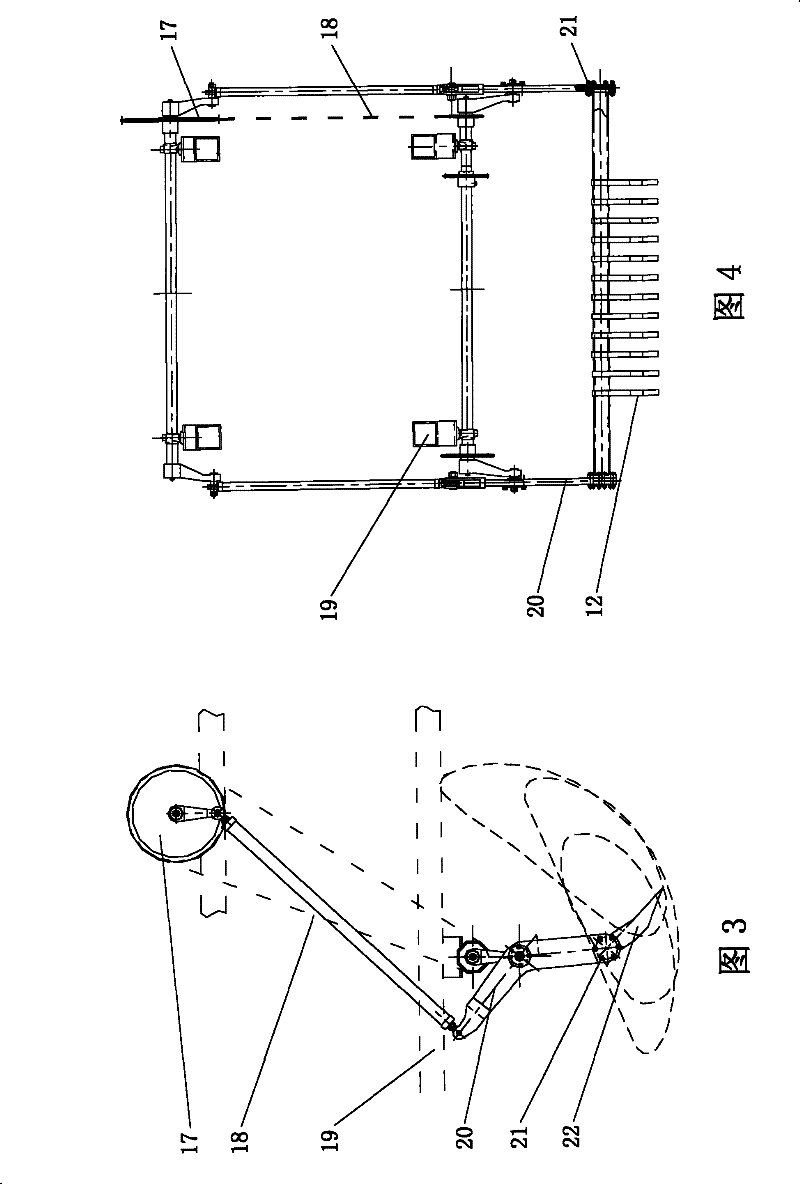 Fixed large-bale straw baler