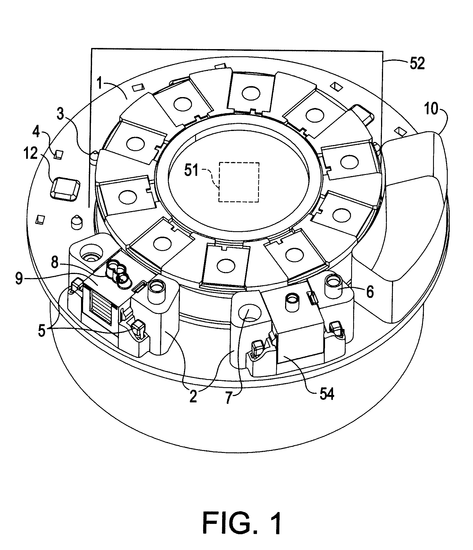 Analyzer having removable holders or a centrifuge