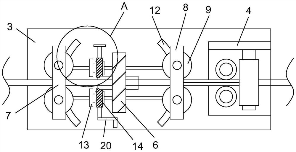 Rolling type drawing device