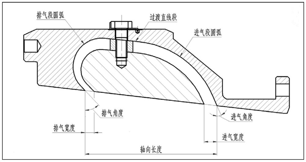 Self-circulation type treatment casing structure of gas compressor of ship gas turbine